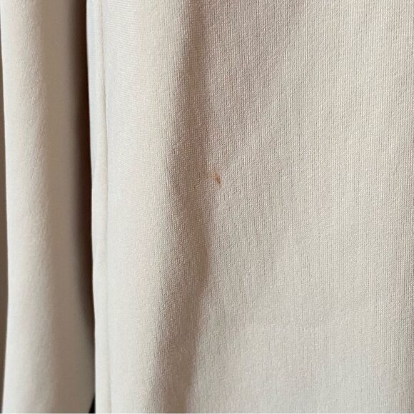 Athleta Light Beige Cosmic Cropped Wide Leg Pants Size Small - Picture 7 of 16